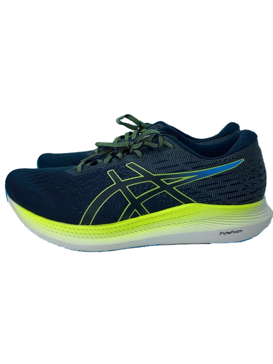 【中古】ASICS◆ローカットスニーカー/25.5cm/BLU/F821120【シューズ】