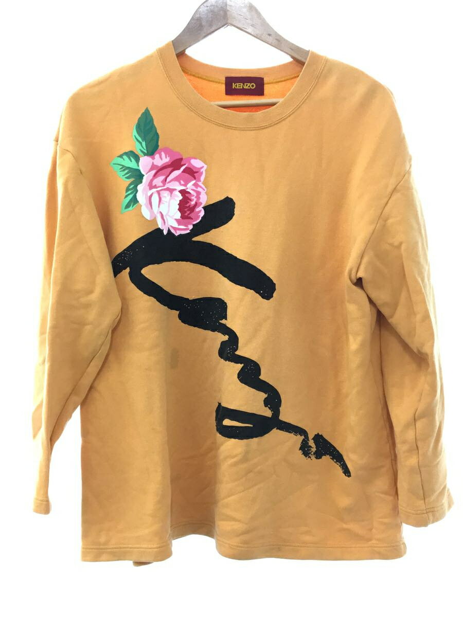 【中古】KENZO◆スウェット/FLOWER/--/--