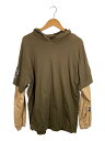 【中古】Supreme◆パーカー/L/コットン/KHK/無地/Layered Hooded L/S Top/22AW【メンズウェア】(4)