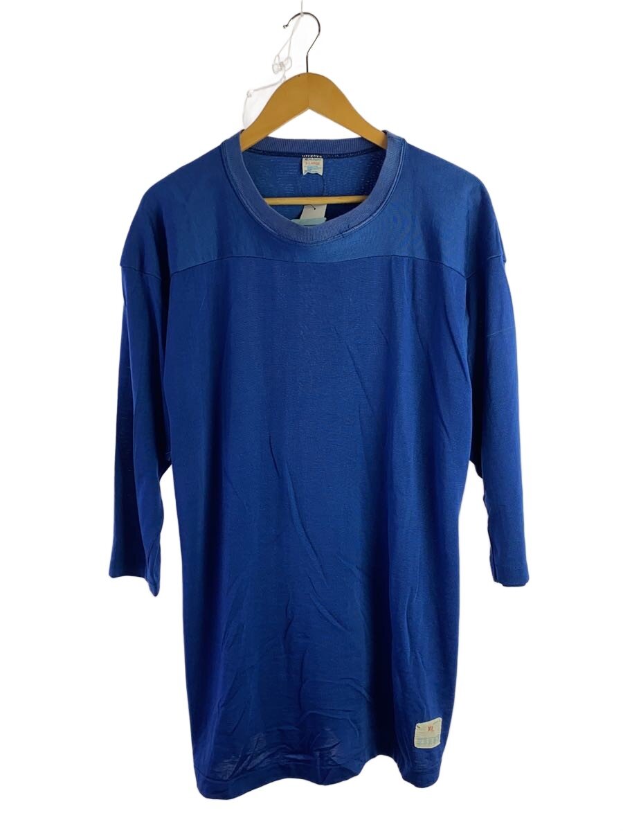 Rakuten - 【中古】Champion◆7分袖カットソー/XXL/コットン/NVY/無地【メンズウェア】