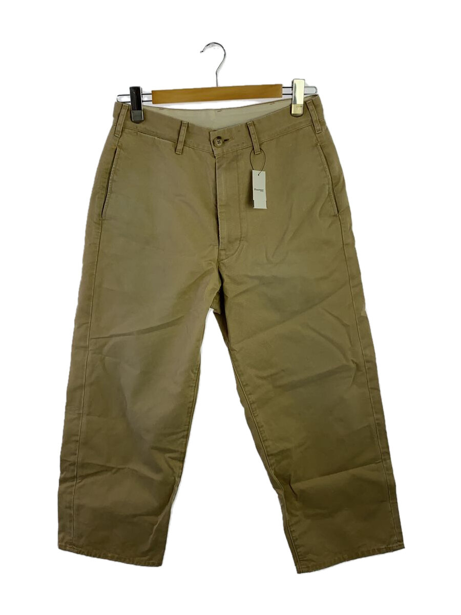 【中古】Porter Classic◆CHINO VINTAGE PANTS/S/コットン/BEG【メンズウェア】