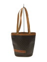 【中古】CELINE◆トートバッグ/レザー/BRW/総柄/MC/002【バッグ】(4)