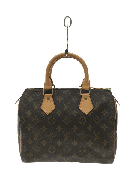 【中古】LOUIS VUITTON◆スピーディ25(NEW)_モノグラム_BRW/PVC/ブラウン/M41109【バッグ】