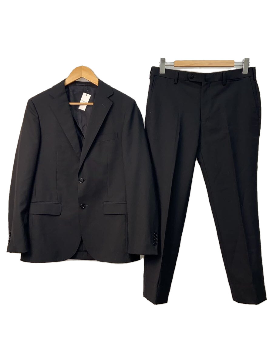 【中古】UNITED ARROWS◆スーツ/48/ウール/BLK/黒/1121-127-2398/1121-127-2399/ユナイテッドアローズ//【メンズウェア】