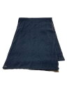 【中古】HERMES◆ストール/カシミア/NVY/レディース【服飾雑貨他】
