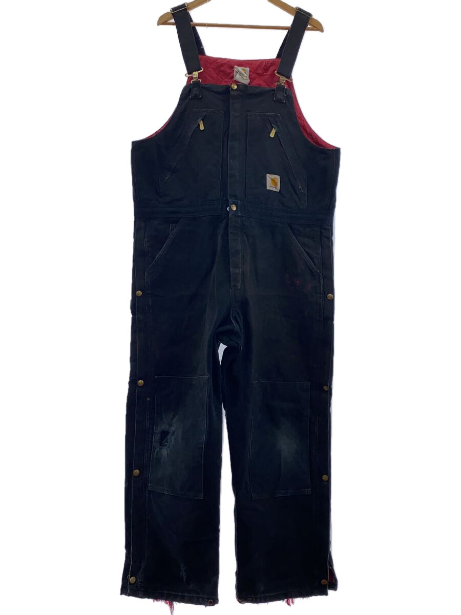 【中古】Carhartt◆オーバーオール/--/コットン/BLK/1014199//【メンズウェア】