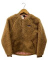 【中古】patagonia◆キッズレトロXボマージャケット/XL/ポリエステル/キャメル/65415FA19【キッズ】