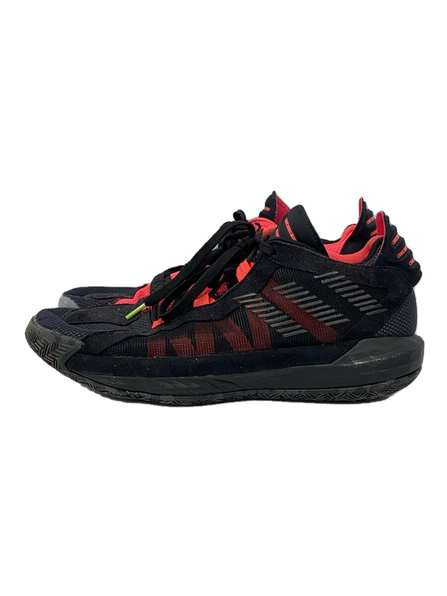 【中古】adidas◆DAME6_デイム6/ローカットスニーカー/27.5cm/BLK【シューズ】