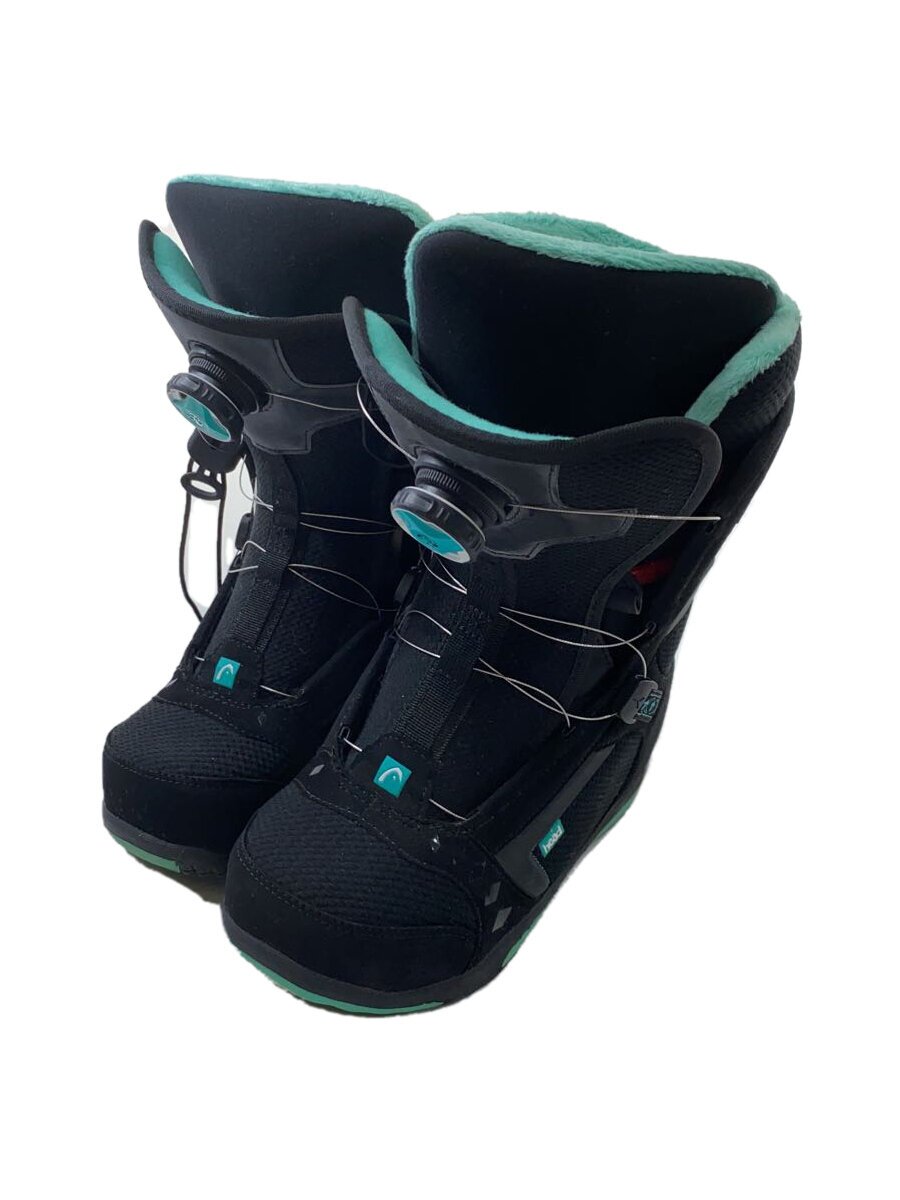 【中古】HEAD◆スノーボードブーツ/24cm/BOA/BLK/DMCAM【スポーツ】