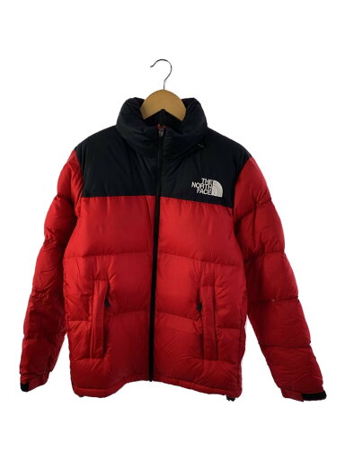 【中古】THE NORTH FACE◆NUPTSE JACKET_ヌプシジャケット/M/ナイロン/RED【メンズウェア】 【中古】THE NORTH FACE◆NUPTSE JACKET_ヌプシジャケット/M/ナイロン/RED【メンズウェア】