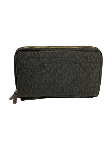 【中古】MICHAEL KORS◆JET SET MENS MONEY BAG WALLET/PVC/BLK/メンズ/36U9MGFN8B【服飾雑貨他】 【中古】MICHAEL KORS◆JET SET MENS MONEY BAG WALLET/PVC/BLK/メンズ/36U9MGFN8B【服飾雑貨他】