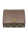 【中古】GUCCI◆GUCCI/グッチ/ミディアム・ウォレット/GGマーモント/GGスプリーム/598587 17WAG 1283【服飾雑貨他】(4)