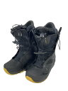 【中古】salomon◆スノーボードブーツ/S/--/BLK/412077【スポーツ】