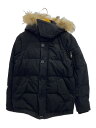 【中古】BURBERRY BLACK LABEL◆破れ/ヨゴレ有/ダウン