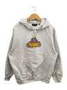【中古】X-LARGE◆パーカー/M/コットン/GRY/101213012033【メンズウェア】