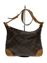【中古】LOUIS VUITTON◆ブローニュ30_モノグラム・キャンバス_BRW/PVC/ブラウン/M51265/使用感有//【バッグ】