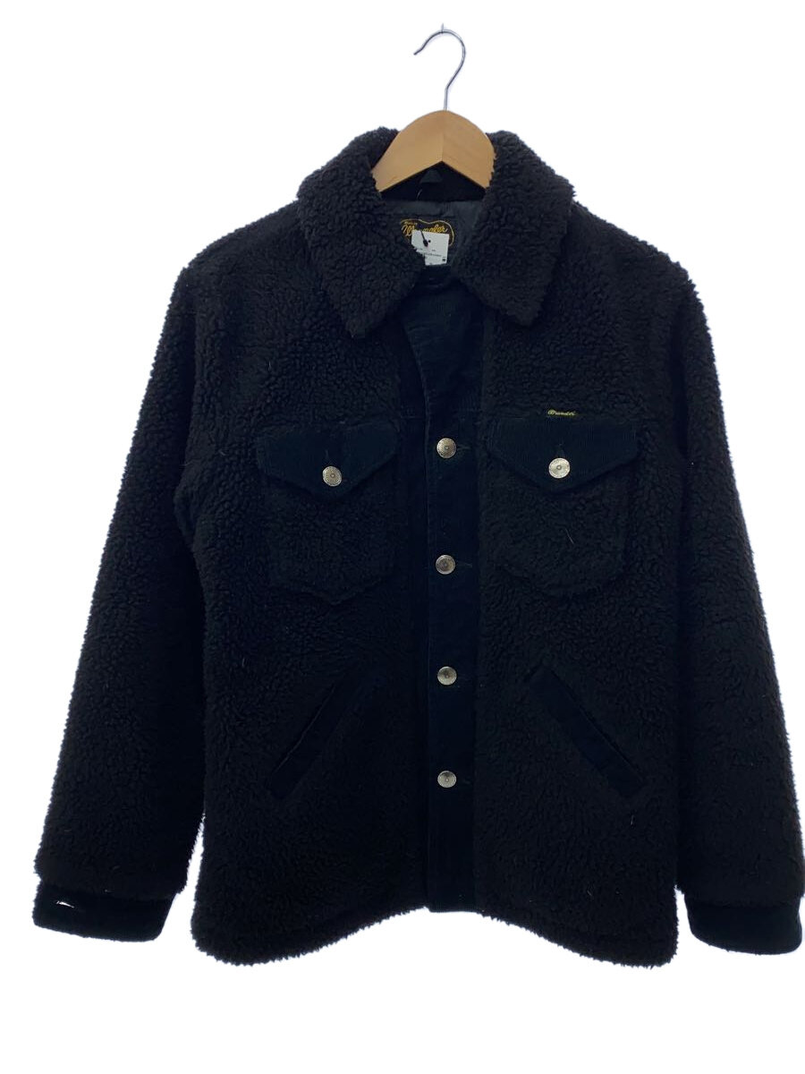 【中古】WRANGLER◆ブルゾン/M/ポリエステル/BLK/無地/WS9147//【メンズウェア】
