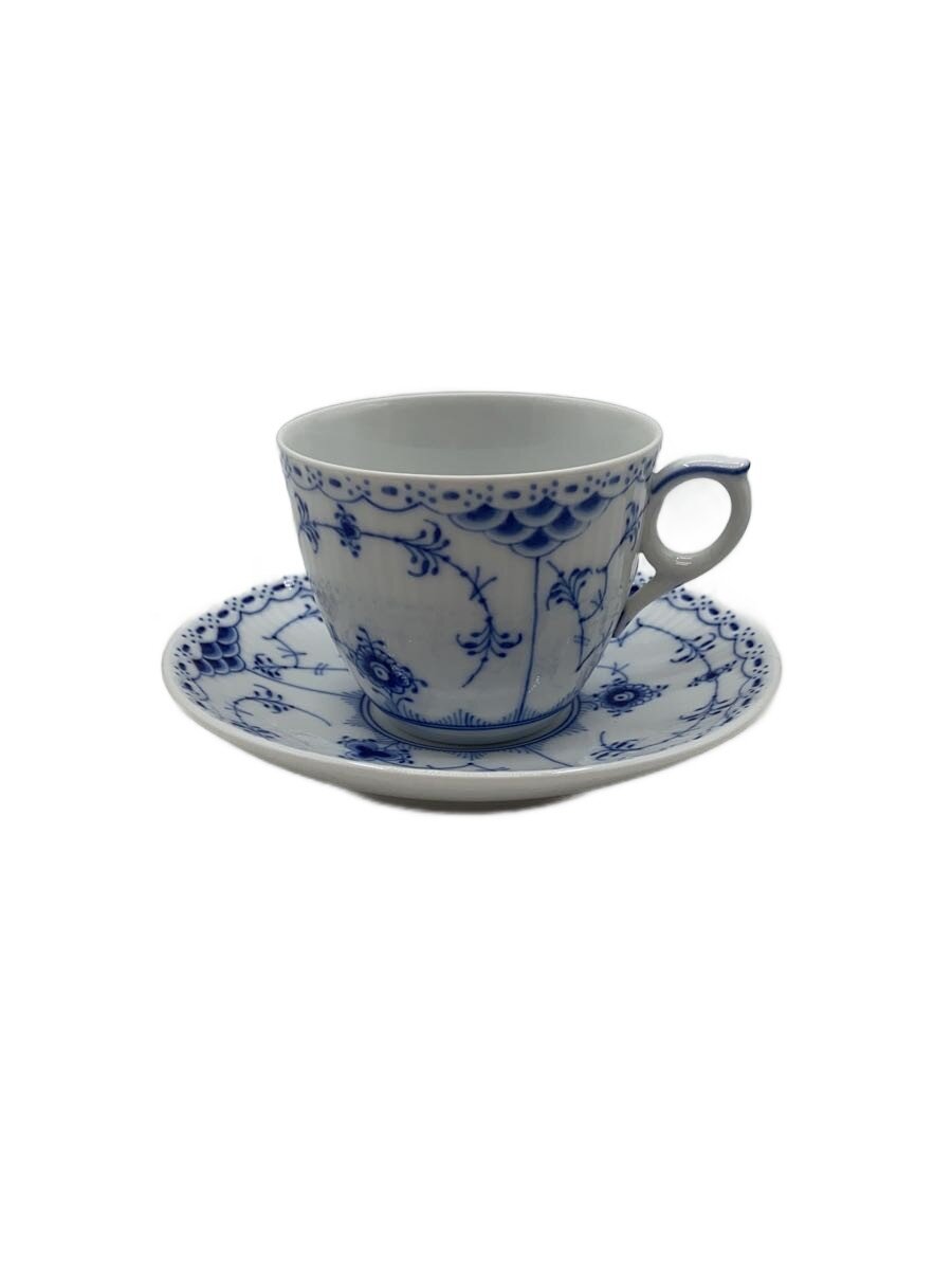【中古】ROYAL COPENHAGEN◆カップ&ソーサー/WHT/072/073【キッチン用品】