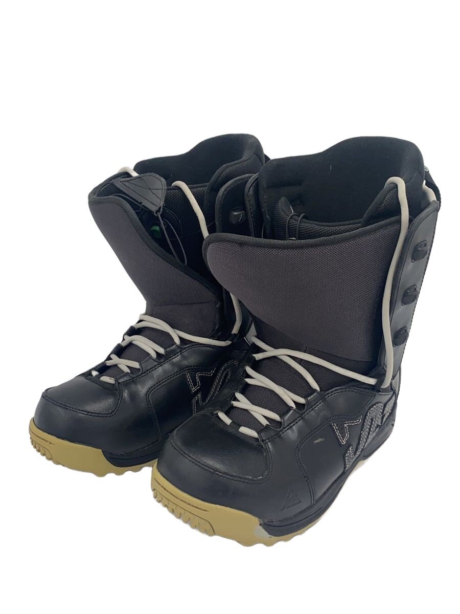 【中古】K2◆スノーボードブーツ/29cm/クイックレーシング/BLK/PULSE【スポーツ】