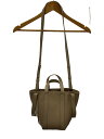 【中古】BALENCIAGA◆ハンドバッグ/レザー/BEG/672793・2960//【バッグ】