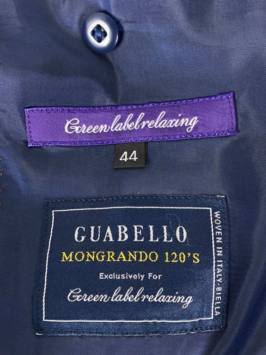 【中古】UNITED ARROWS green label relaxing◆セットアップ/44/ポリエステル/ネイビー/ストライプ【メンズウェア】