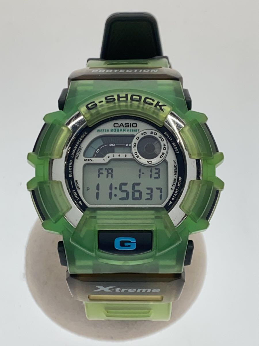 【中古】CASIO◆クォーツ腕時計・G-SHOCK/デジタル/GRN//【服飾雑貨他】