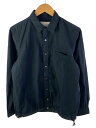 【中古】sacai◆長袖シャツ/2/コットン/NVY/scm-012【メンズウェア】