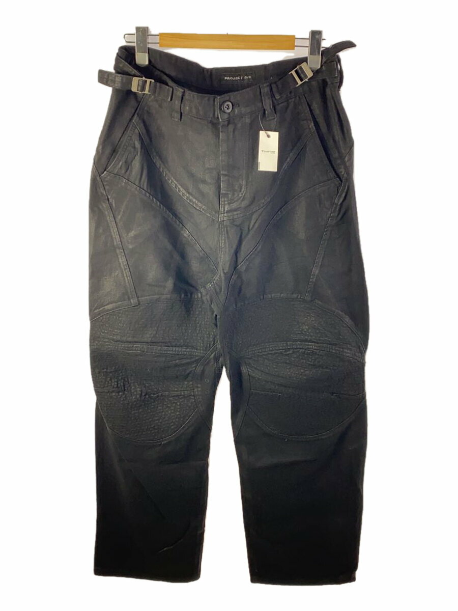 【中古】PROJECT G/R◆ボトム/3/コットン/BLK/無地【メンズウェア】