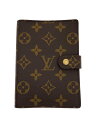 【中古】LOUIS VUITTON◆アジェンダPM_モノグラム_BRW/--/BRW/レディース【服飾雑貨他】(3)