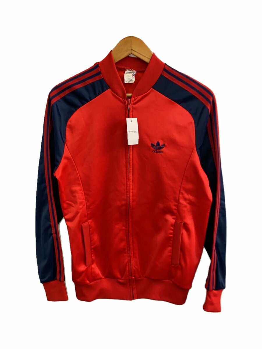 【中古】adidas◆70s/ATP/トラックジャケット/フランス製/VENTEX/ポリエステル/RED//【メンズウェア】