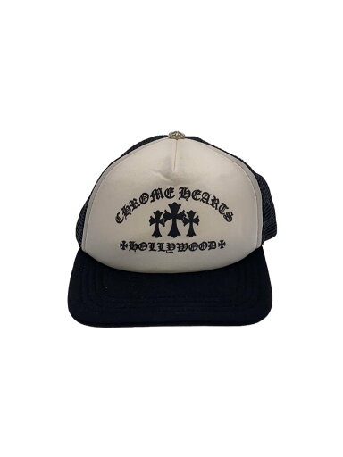 【中古】CHROME HEARTS◆キャップ/FREE/ポリエステル/WHT/無地/メンズ/キングタコ ボールキャップ【服飾雑貨他】 【中古】CHROME HEARTS◆キャップ/FREE/ポリエステル/WHT/無地/メンズ/キングタコ ボールキャップ【服飾雑貨他】
