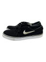 【中古】NIKE◆ZOOM STEFAN JANOSKI CNVS/ズームステファンジャノスキーキャンバス/ブラック/28cm【シューズ】