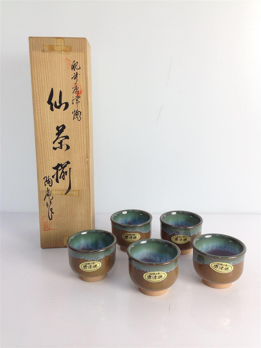 【中古】湯呑/5点セット/唐津焼//【キッチン用品】