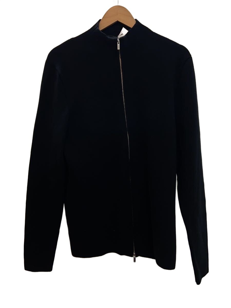 【中古】Dior HOMME◆CD Icon ジップセーター/L/ウール/ブラック/513M221A2000【メンズウェア】