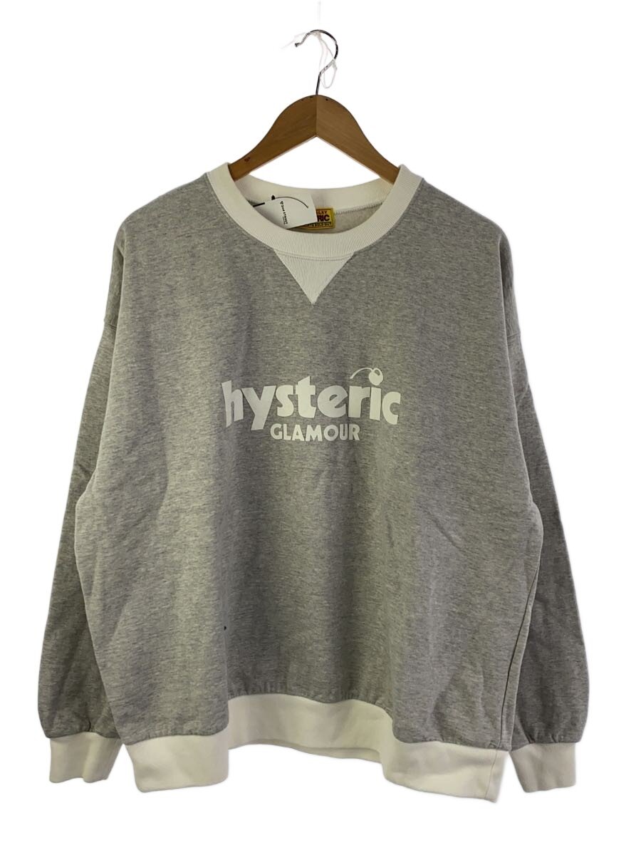 【中古】HYSTERIC GLAMOUR◆スウェット/FREE/コットン/GRN/01243CS06【レディースウェア】
