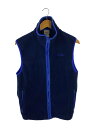【中古】L.L.Bean◆フリースベスト/M/ポリエステル/NVY【レディースウェア】