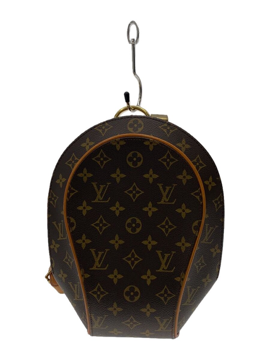 LOUIS VUITTON - 【中古】LOUIS VUITTON◆エリプス・サック・ア・ド_モノグラム・キャンバス_BRW/PVC/BRW/総柄/鍵欠品【バッグ】