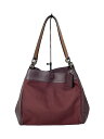 【中古】COACH◆レキシートート/トートバッグ/ボルドー/F1757-F57540【バッグ】