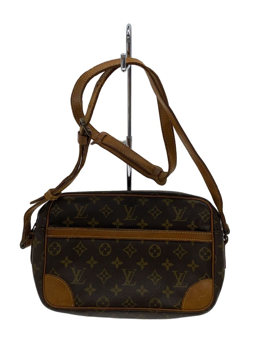 LOUIS VUITTON - 【中古】LOUIS VUITTON◆トロカデロ30_モノグラム・キャンバス/PVC/BRW【バッグ】