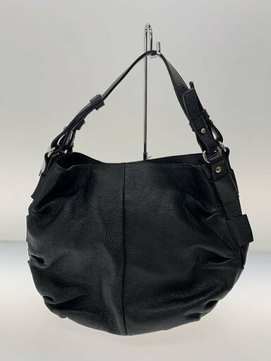 【中古】FURLA◆ショルダーバッグ/--/BLK/無地【バッグ】 【中古】FURLA◆ショルダーバッグ/--/BLK/無地【バッグ】