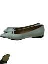 【中古】PELLICO◆フラットパンプス/36/WHT/エナメル/PE212DA0373CHXX【シューズ】(4)