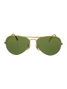 【中古】Ray-Ban◆サングラス/ティアドロップ/GLD/BLK/メ...(4)