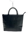 【中古】髭バッグ/トートバッグ/レザー/NVY【バッグ】