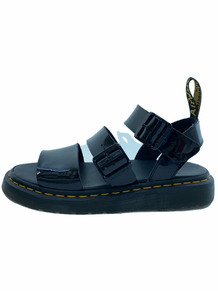 【中古】Dr.Martens◆GRYPHON/サンダル/US7/BLK//【シューズ】