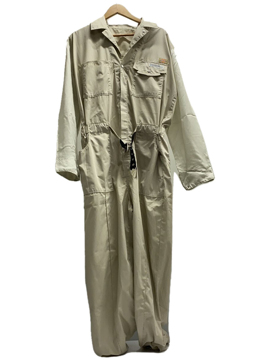 【中古】TOGA◆Jumpsuits/オールインワン/48/ポリエステル/ベージュ/タグ付き/TC21-FI522【メンズウェア】