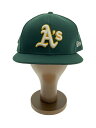 【中古】NEW ERA◆キャップ/7 5/8/ポリエステル/GRN/メンズ【服飾雑貨他】(4)