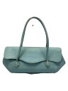 【中古】TOD’S◆ハンドバッグ/レザー/BLU/無地【バッグ】