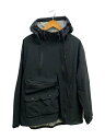 【中古】TIGHTBOOTH PRODUCTION◆3 LAYER MOUNTAIN PARKA/マウンテンパーカ/XL/ナイロン/BLK//【メンズウェア】