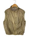 【中古】DAIWA◆TECH REVERSIBLE WIND SHIELD VEST/L/ナイロン/KHK/BJ-23024【メンズウェア】