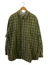 【中古】Columbia◆長袖シャツ/グリーン/チェック/F04AX7026【メンズウェア】(4)